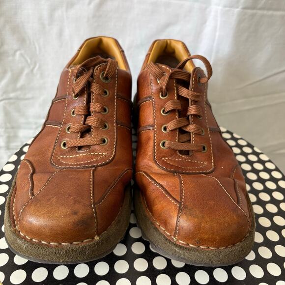 Vintage Discontinued Dr Martens Airwair Sneakers 8C57 Brown Leather Men\'s 9 main image 6